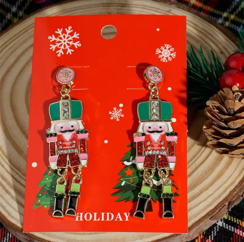 Boucles d’oreilles Noël