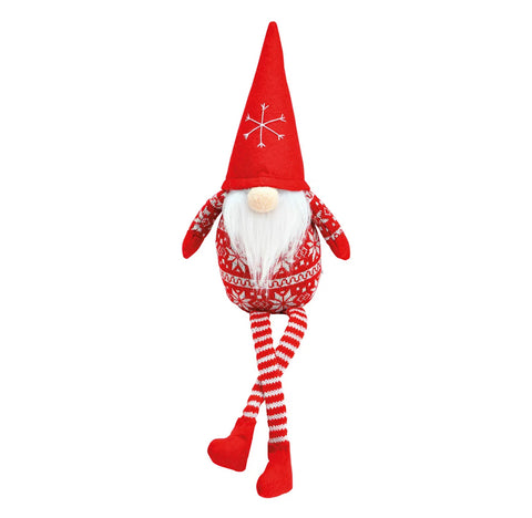Gnomes de Noël, traditionnel, rouge et blanc