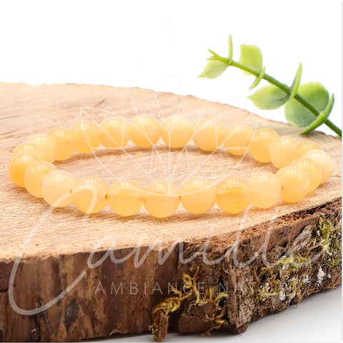 Bracelet en Aventurine jaune 8 mm