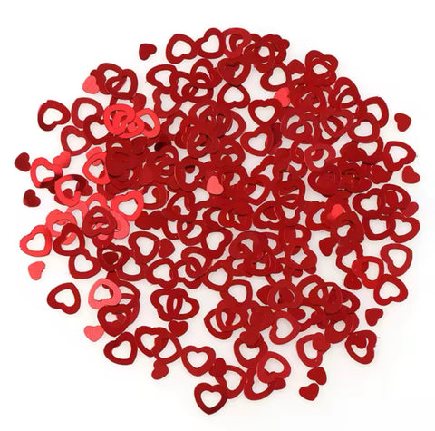 Confetti cœur rouge