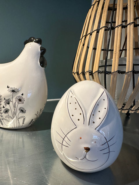 Poule de Pâques en céramique