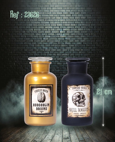 decoration-halloween-cabinet-des-curiosites-flacon-apothicaire-sorcellerie