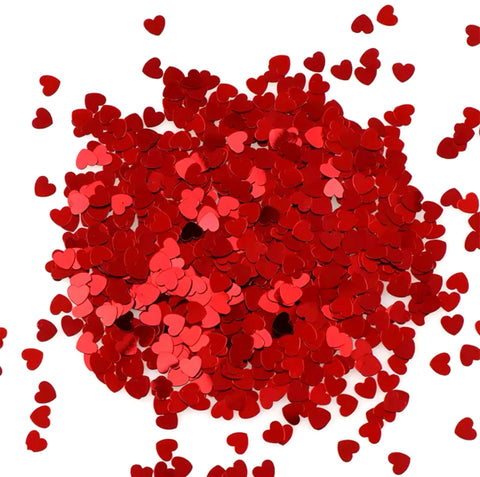 Confetti cœur rouge