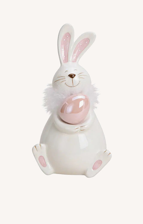 Lapin de Pâques en céramique