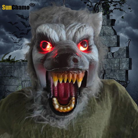 loup garou animé déco halloween