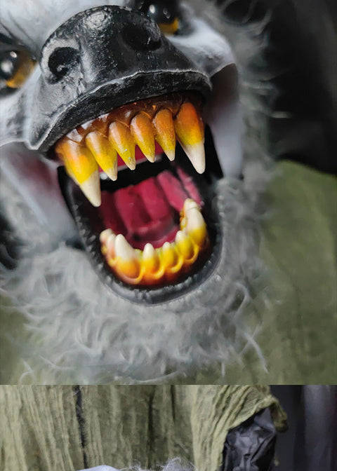 loup garou animé déco halloween