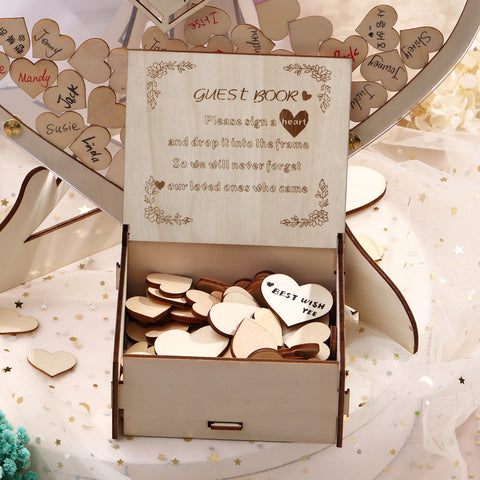 Urne de mariage coeur