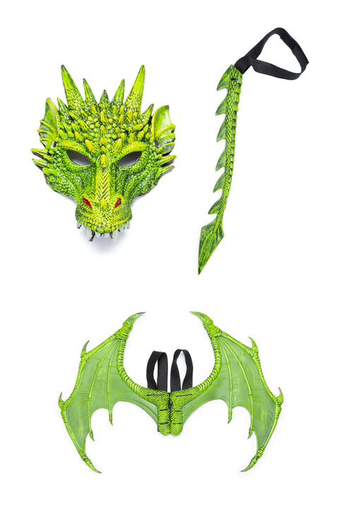 ailes de dragon vert