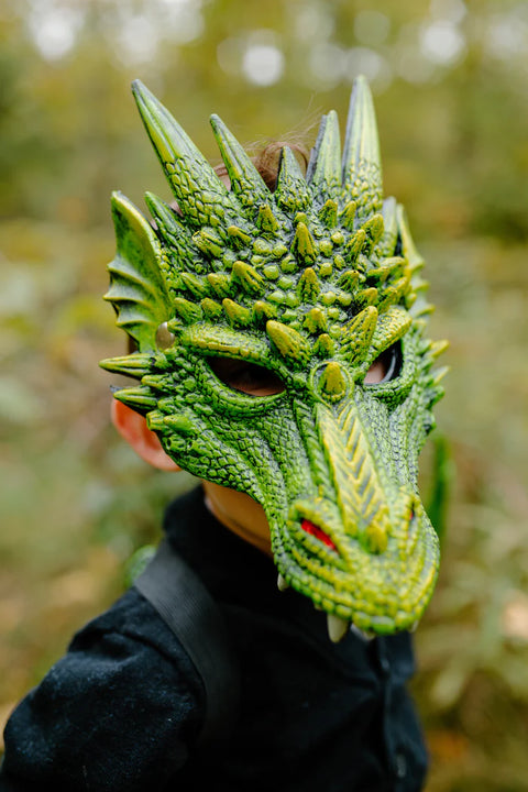 masque dragon vert