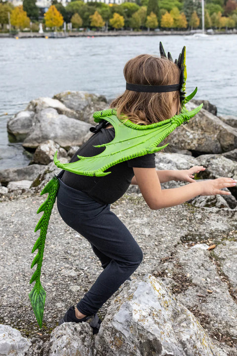 Queue de dragon vert