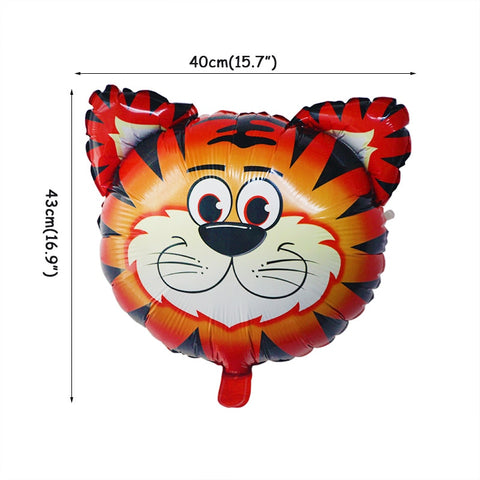 ballons animaux de la jungle 5pcs