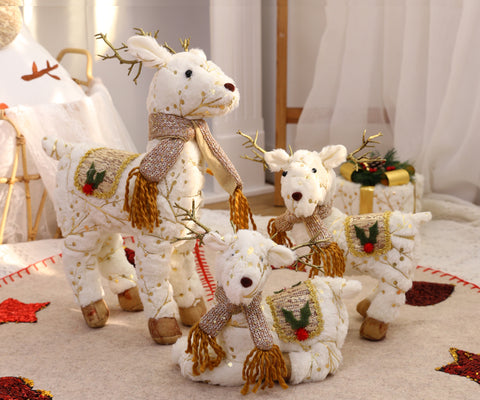 Renne de Noël 34cm