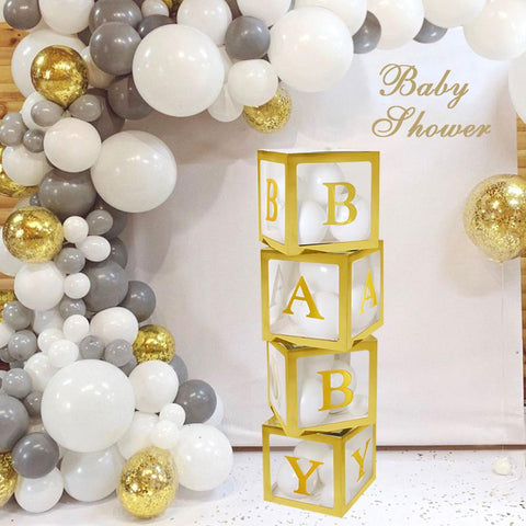 cubes transparents décoration anniversaire,mariage,baby shower