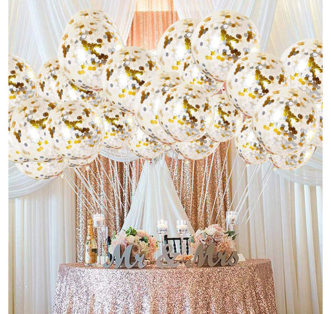 Ballon Bulle confettis