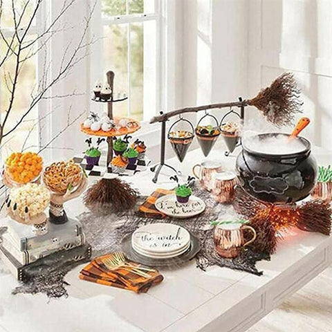Chaudron décoratif pour halloween