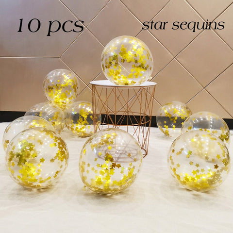 Ballon Bulle confettis