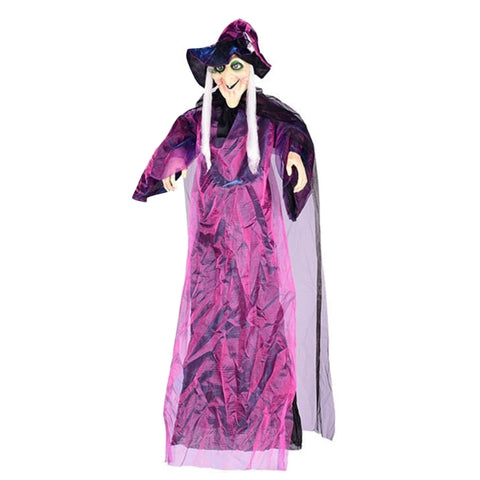 figurine halloween sorcière animée