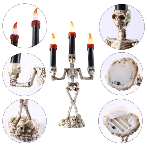 decoration-halloween-bougeoir-squelette
