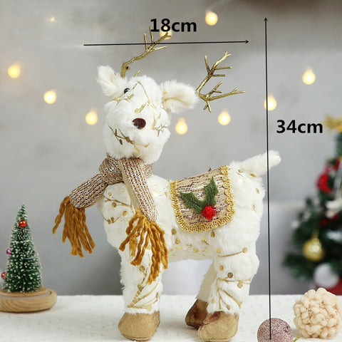Renne de Noël 34cm