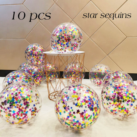 Ballon Bulle confettis