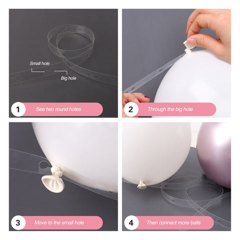 Kit arche de ballons pastel