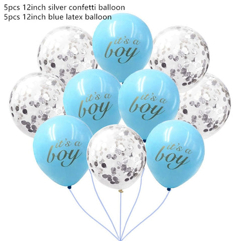 kit ballons fille/garçon 10pcs