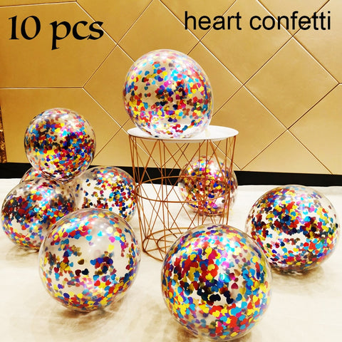 Ballon Bulle confettis