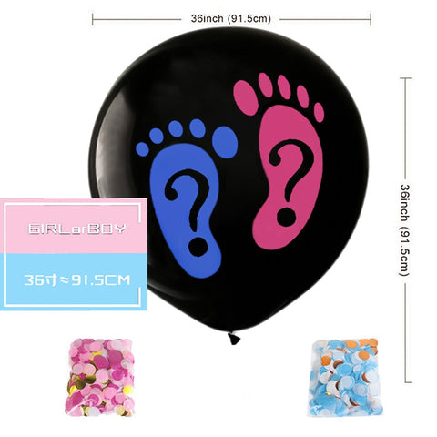 Ballon géant Gender Reveal