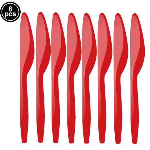 Couverts cowboy rouge