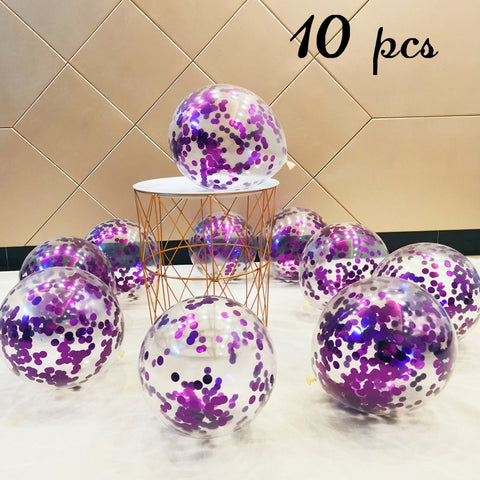 Ballon Bulle confettis