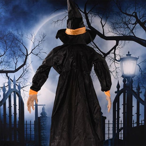 figurine halloween sorcière animée