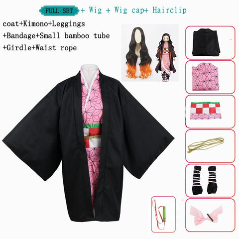 Costume Nezuko Kamado , Demon Slayer