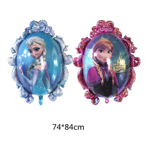 kit ballons Reine des neiges 160pcs
