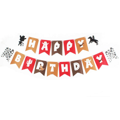 Banderole western anniversaire