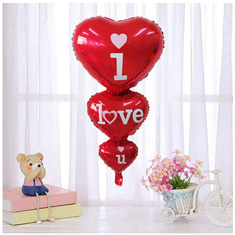 ballon coeur rouge