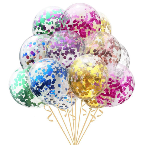 Ballon Bulle confettis