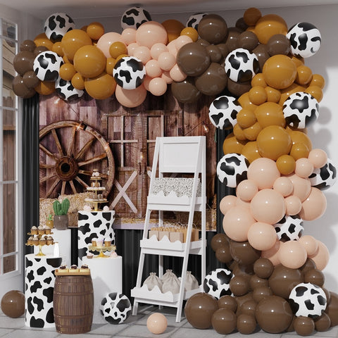 Kit de 127 ballons cowboy