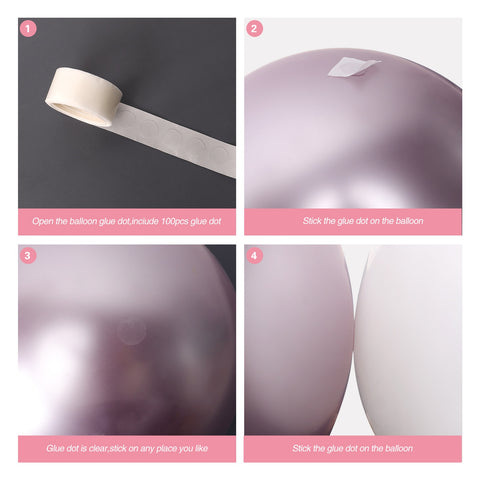 Kit arche de ballons pastel