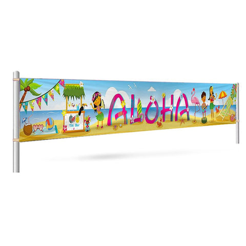 Banderole Tiki Bar ,ALOHA