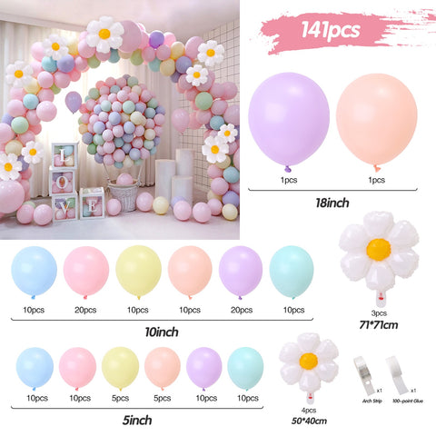 Kit arche de ballons pastel