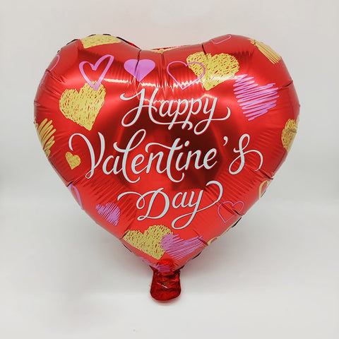 Ballon saint valentin , coeur