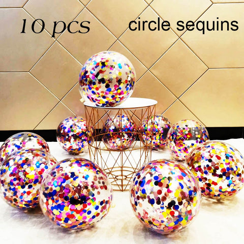 Ballon Bulle confettis