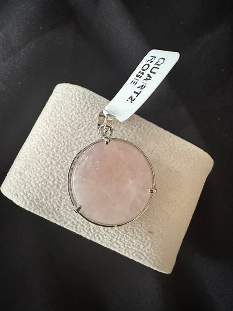 Pendentif pierre naturelle et Argent