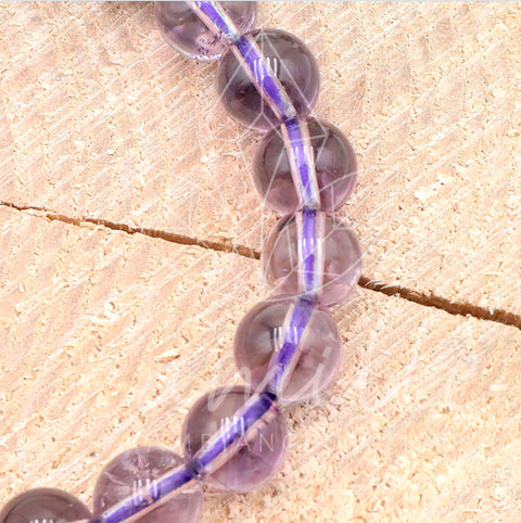 Bracelet améthyste Claire de Bolivie, 8 mm