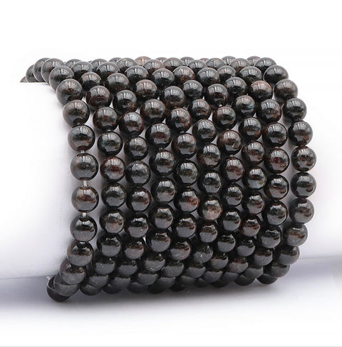 Bracelet en pierre Astrophyllite 8mm