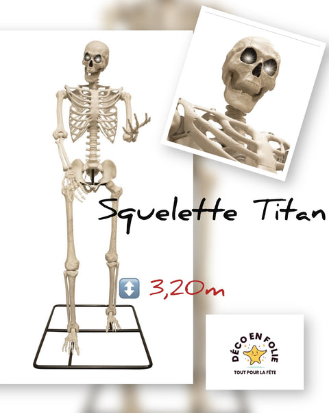 Squelette Titan 3,20m