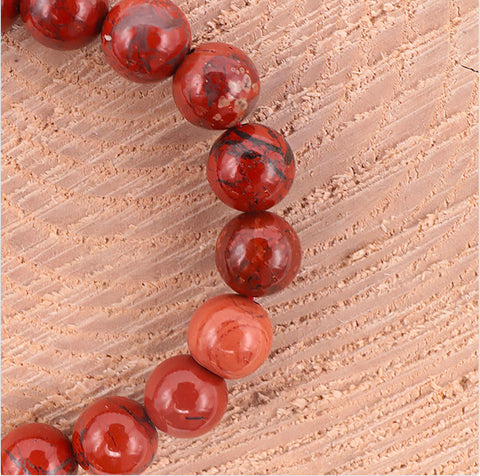 Bracelet Jaspe Breschia 8mm