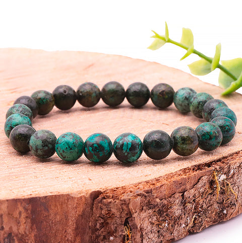 Bracelet en Turquoise d’Afrique 8mm grade A
