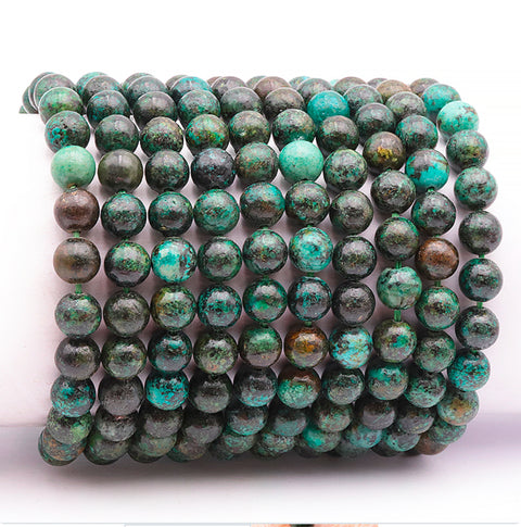 Bracelet en Turquoise d’Afrique 8mm grade A