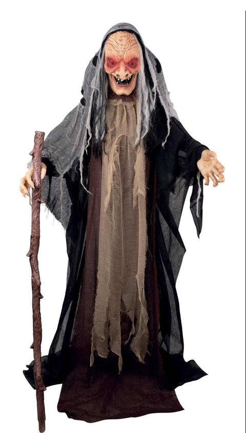 decoration-halloween-sorciere-terrifiante-animatronique